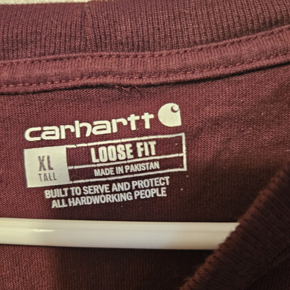 Mens Carhartt Tshirt XL Tall - Picture 3 of 3